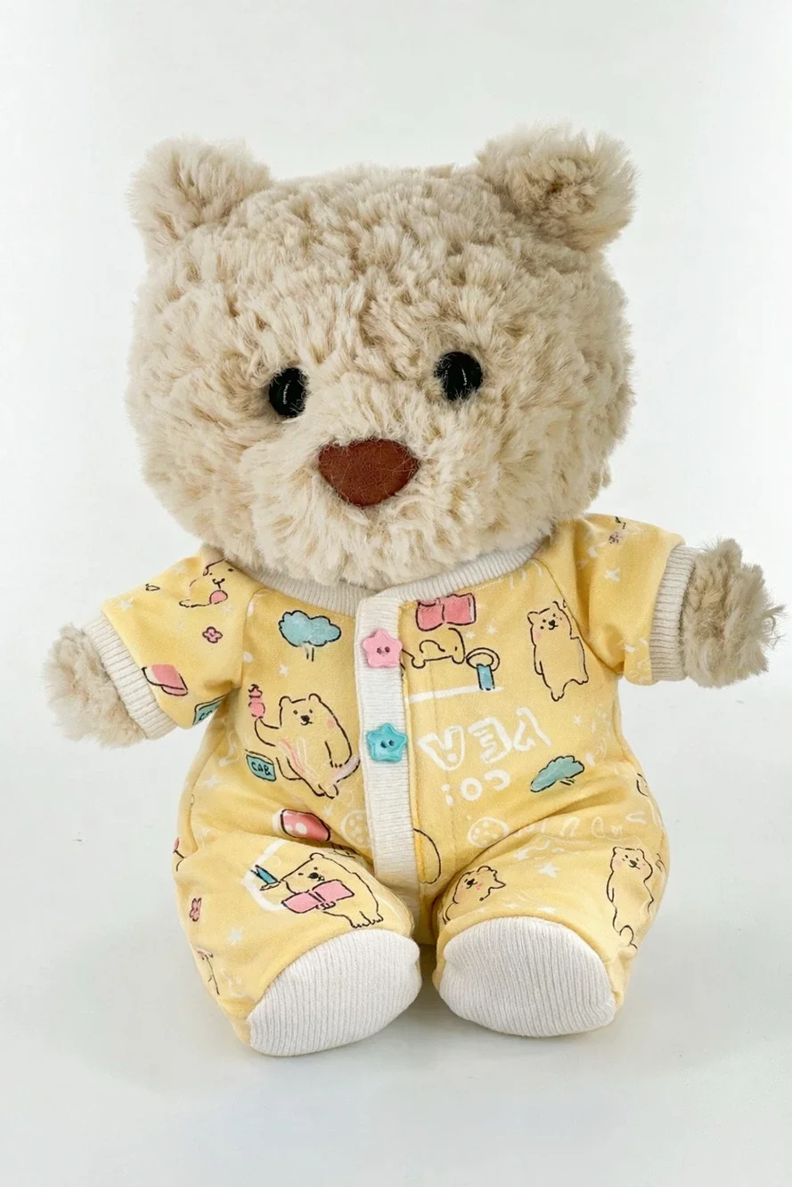 Bartholomew Bear Tiny/Junior clothes outfits - Yellow Romper